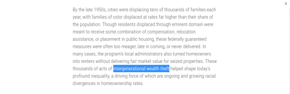 intergenerational wealth theft